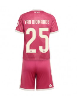 Otroški Nogometna dresi replika Real Madrid Yan Diomande #25 Tretji 2026-27 Kratek rokav (+ hlače)
